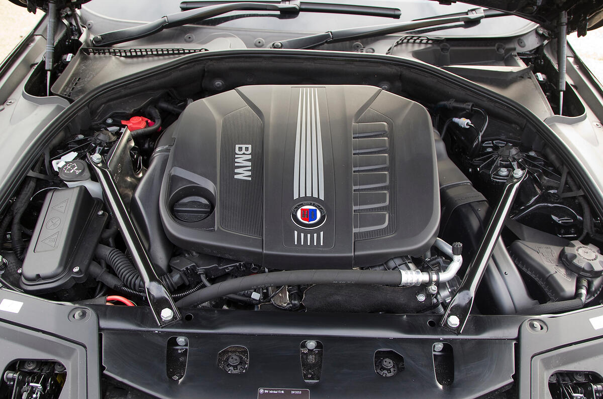 Alpina D5 uses a BMW 535d engine