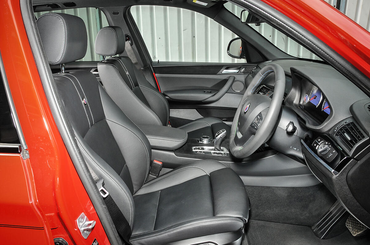 Alpina XD3's interior
