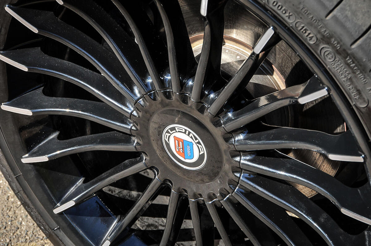 Black alloys on the Alpina XD3