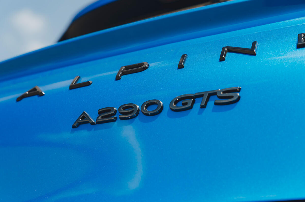Alpine A290 GTS review 202510 badge Alpine A290 GTS review 202510 badge