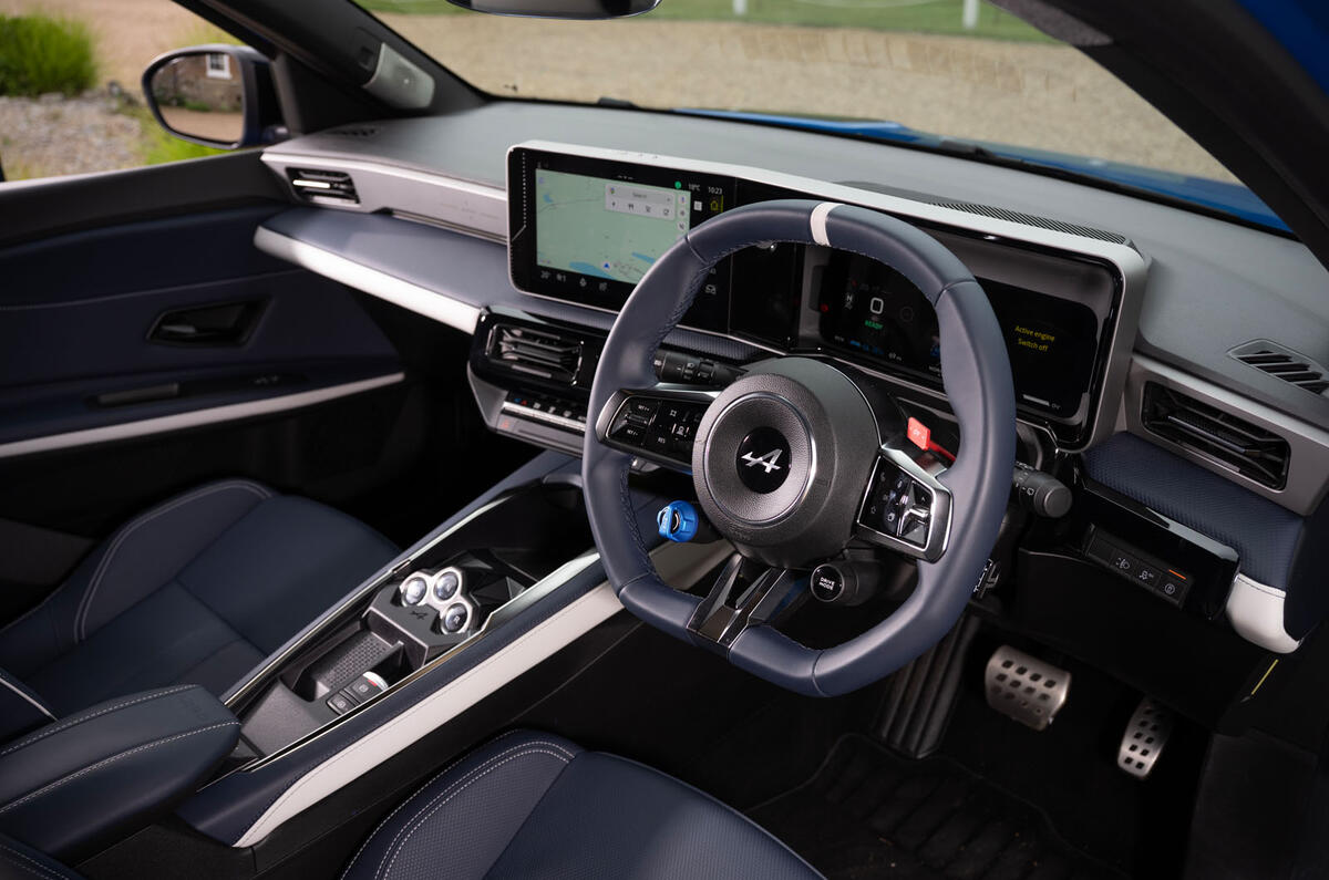 Alpine A290 GTS review 202513 steering wheel Alpine A290 GTS review 202513 steering wheel