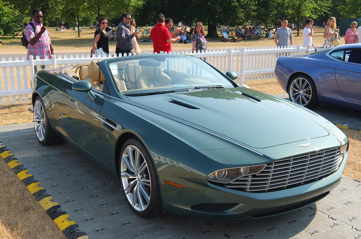 Aston Martin DB9 Spider Zagato and DBS Coupe Zagato revealed