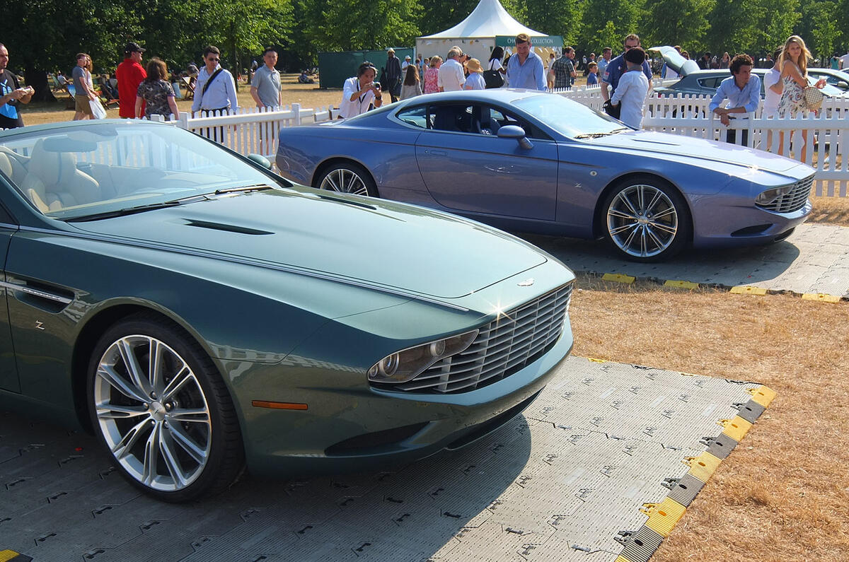 Aston Martin Virage Shooting Brake Zagato revealed
