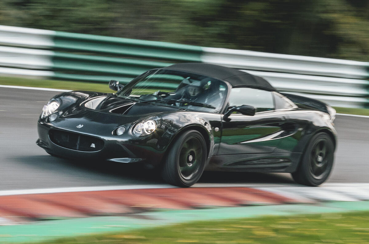Analogue Automotive Lotus review   cornering on Track