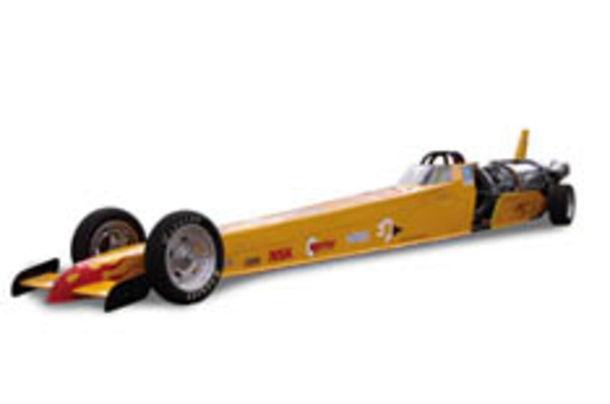 Dragster makes new UK record