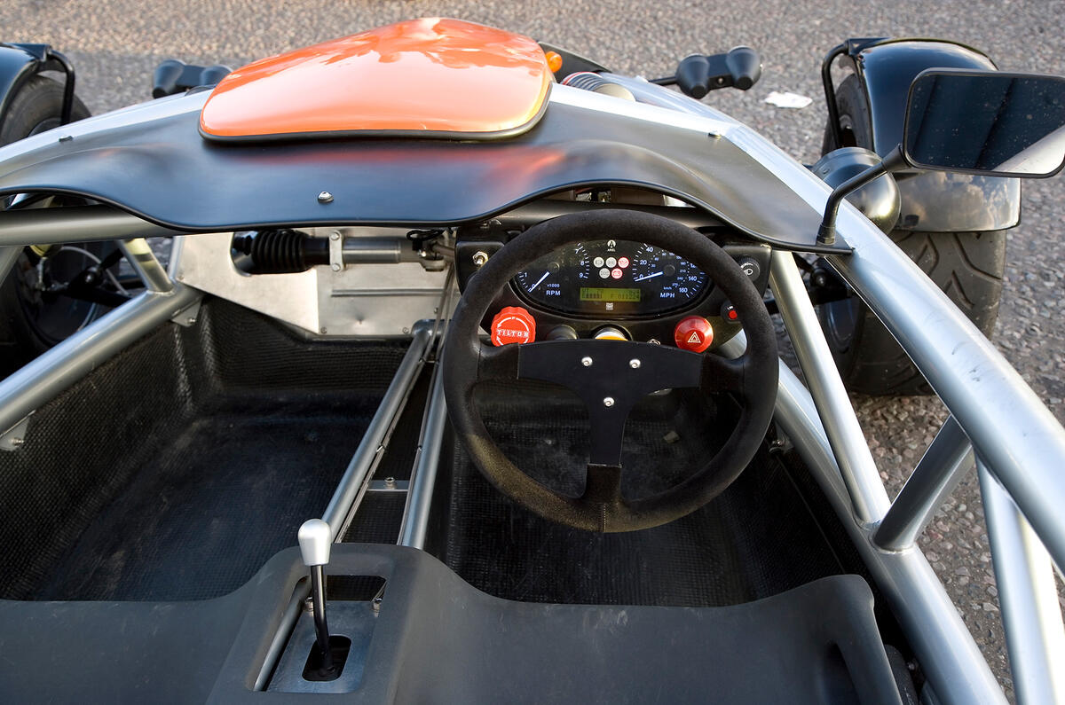 Ariel Atom's interior