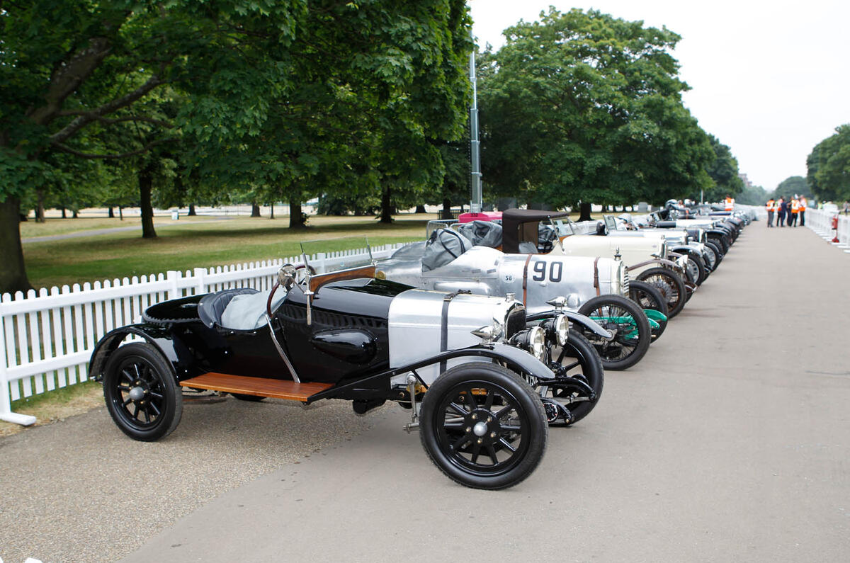 no title Aston Martin celebrates its centenary with display of 101 iconic models