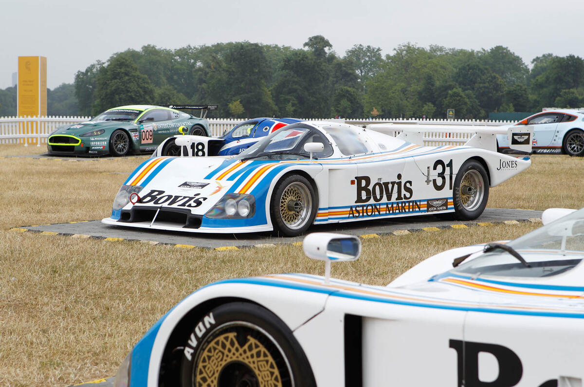 no title Aston Martin celebrates its centenary with display of 101 iconic models