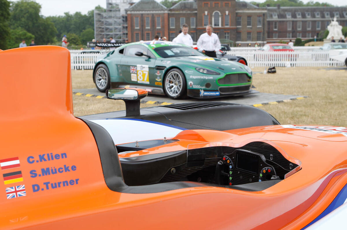 no title Aston Martin celebrates its centenary with display of 101 iconic models