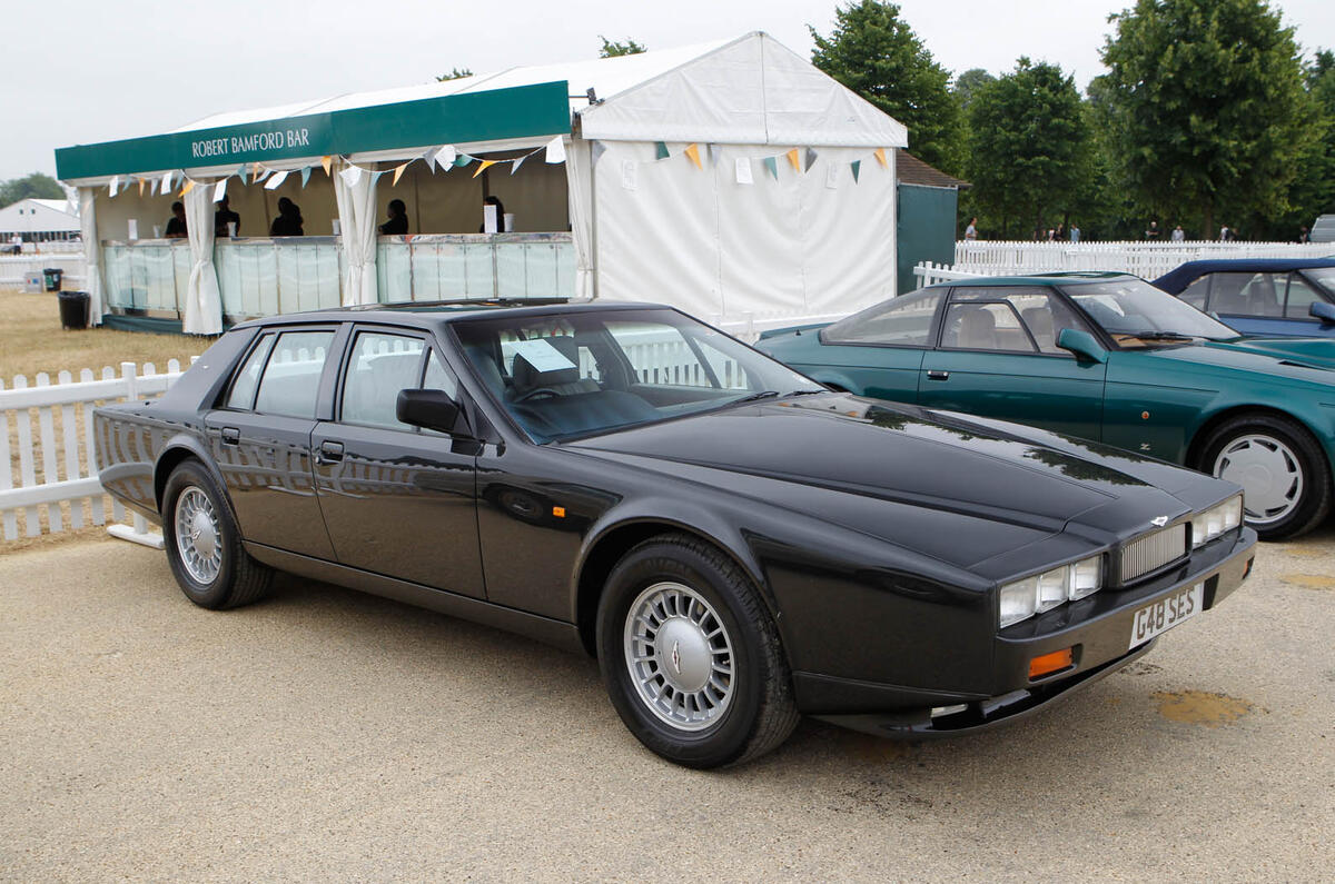 no title Aston Martin celebrates its centenary with display of 101 iconic models