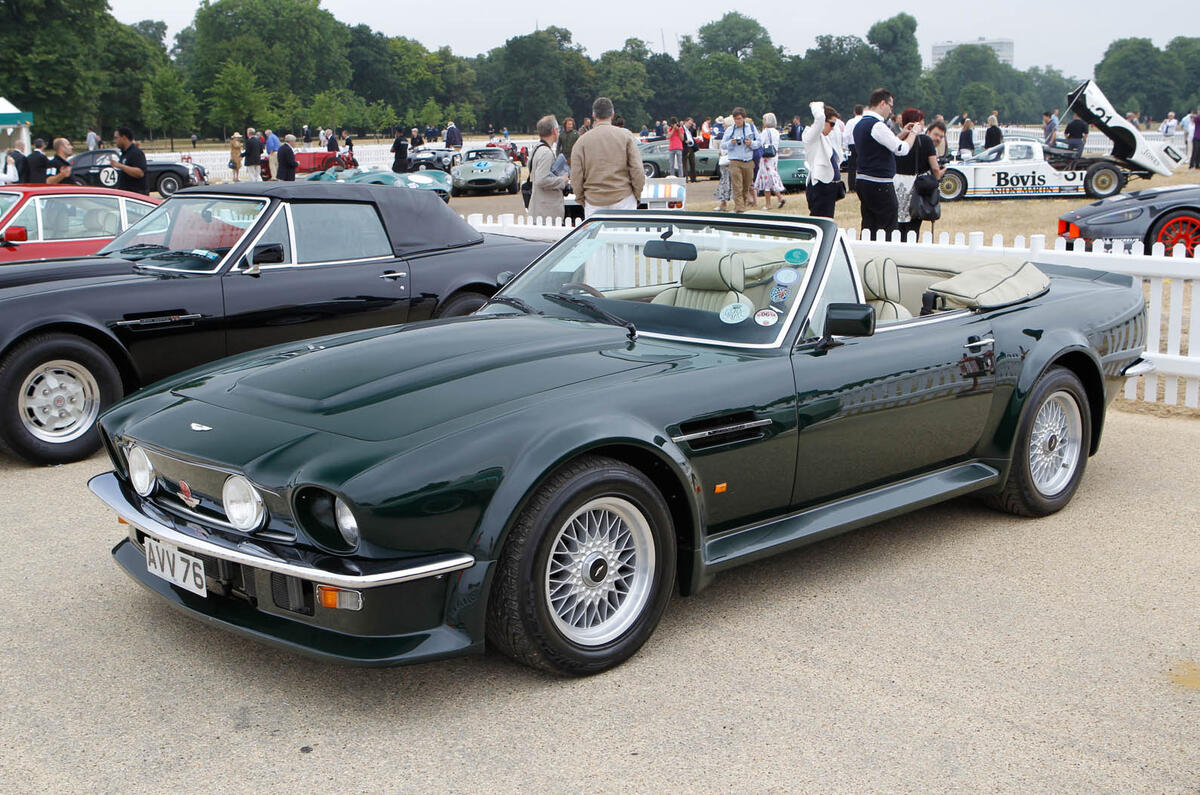 no title Aston Martin celebrates its centenary with display of 101 iconic models
