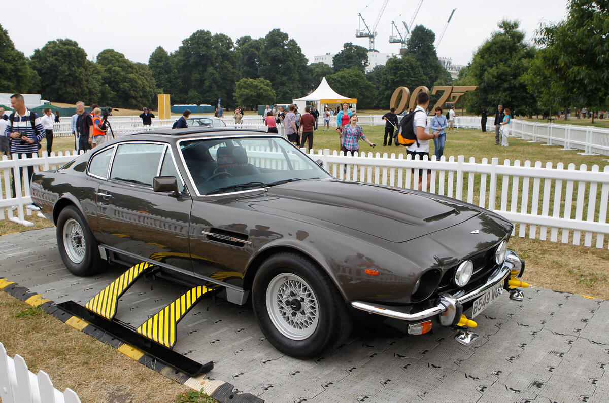 no title Aston Martin celebrates its centenary with display of 101 iconic models