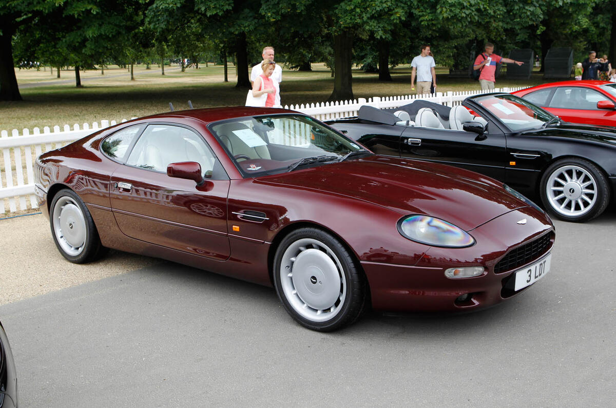 no title Aston Martin celebrates its centenary with display of 101 iconic models