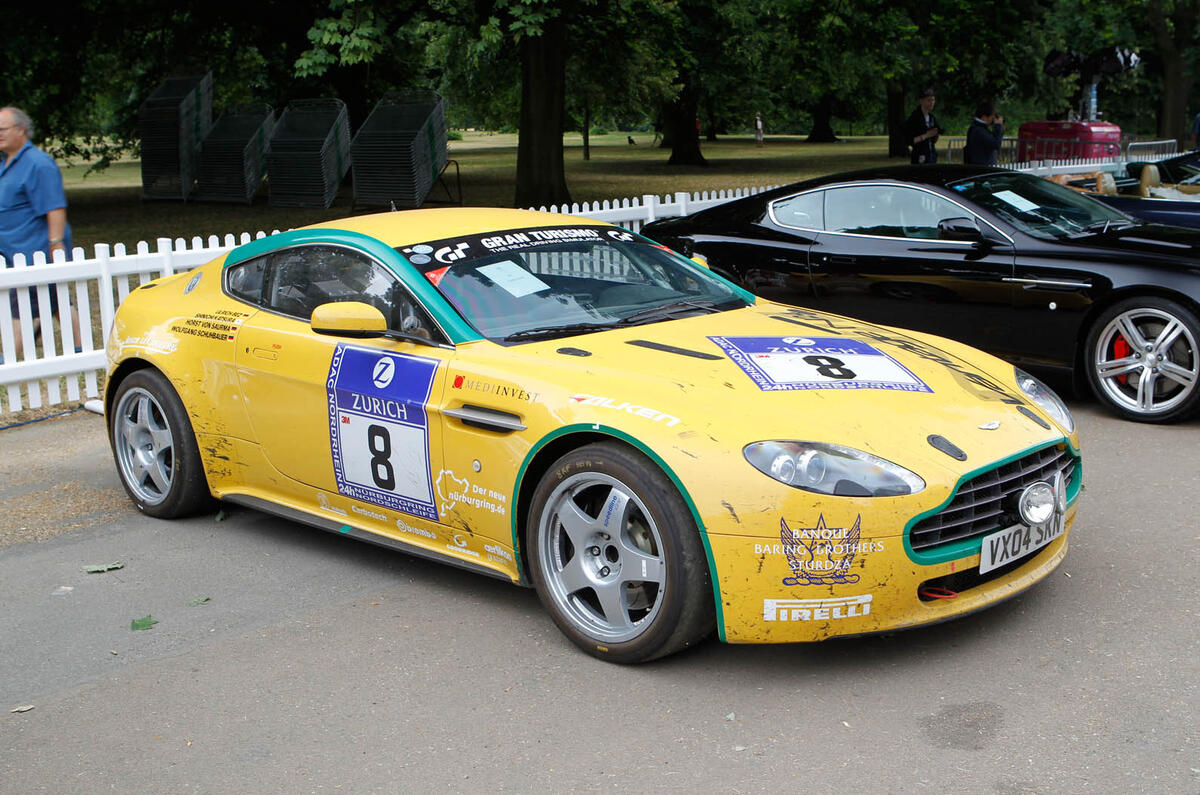 no title Aston Martin celebrates its centenary with display of 101 iconic models