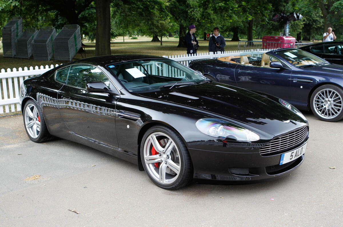 no title Aston Martin celebrates its centenary with display of 101 iconic models