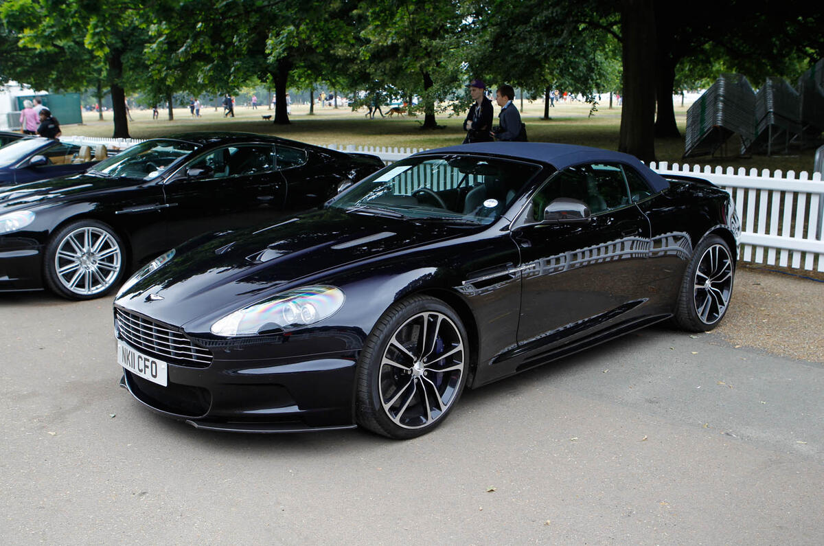 no title Aston Martin celebrates its centenary with display of 101 iconic models