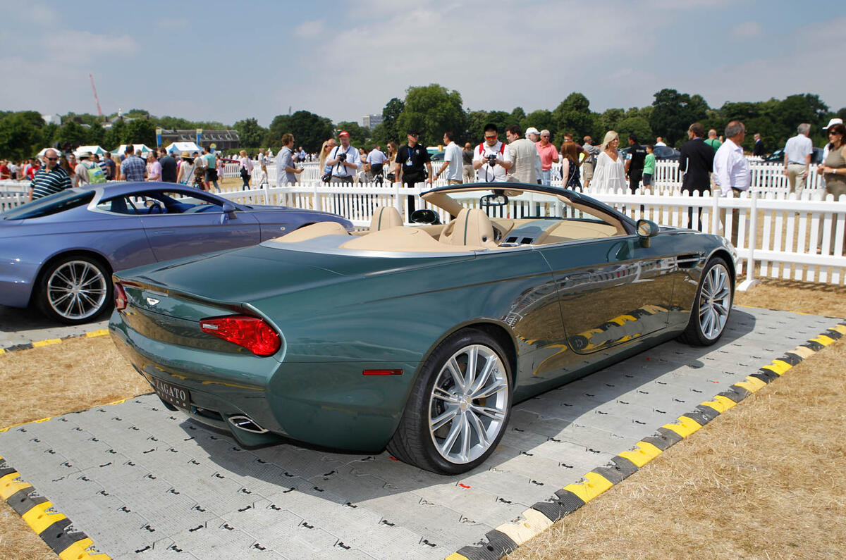 no title Aston Martin celebrates its centenary with display of 101 iconic models
