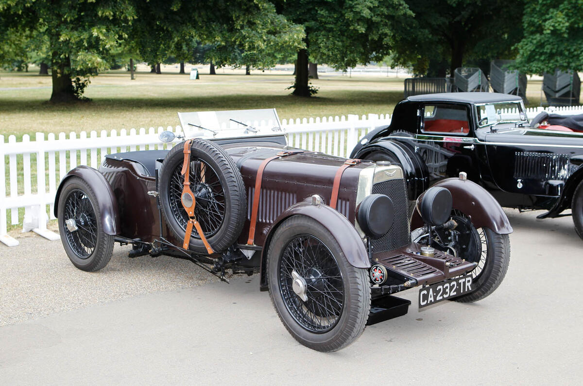 no title Aston Martin celebrates its centenary with display of 101 iconic models