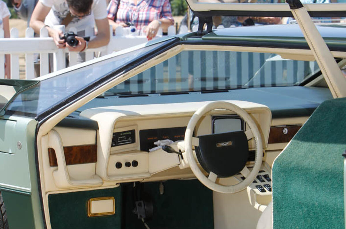 no title Aston Martin celebrates its centenary with display of 101 iconic models