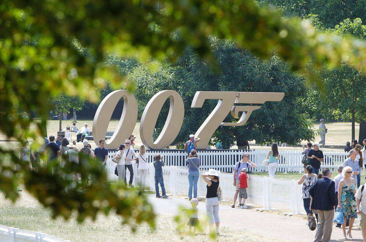 no title Aston Martin celebrates its centenary with display of 101 iconic models