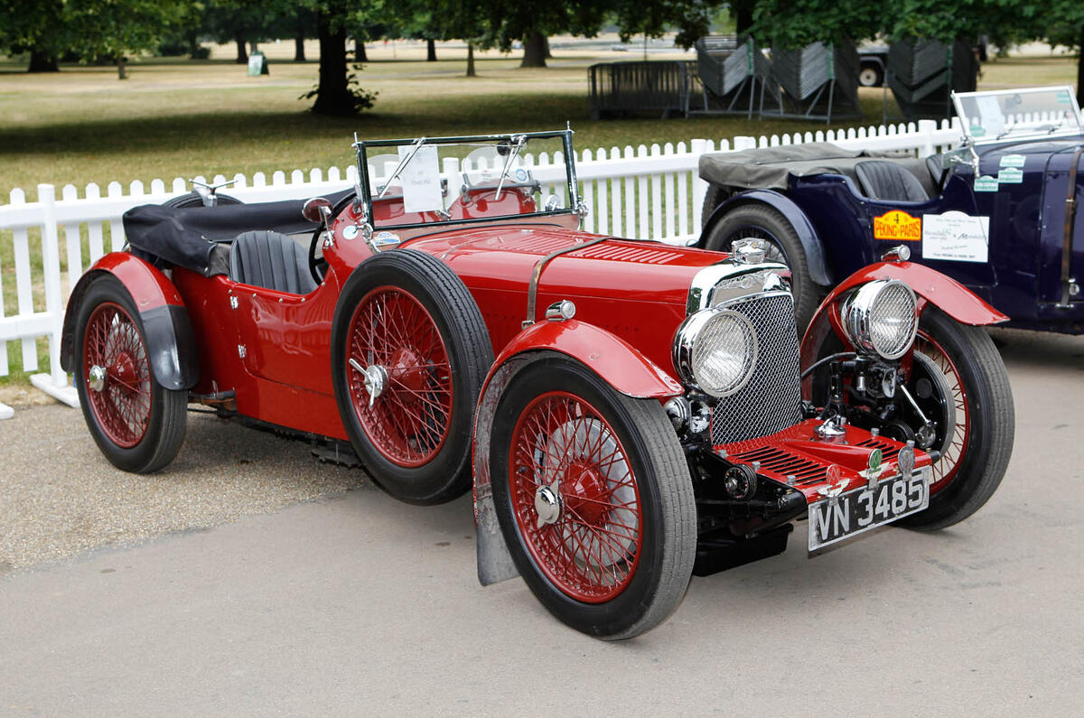 no title Aston Martin celebrates its centenary with display of 101 iconic models
