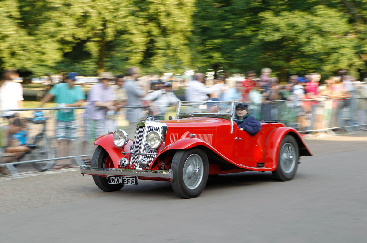 no title Aston Martin celebrates its centenary with display of 101 iconic models