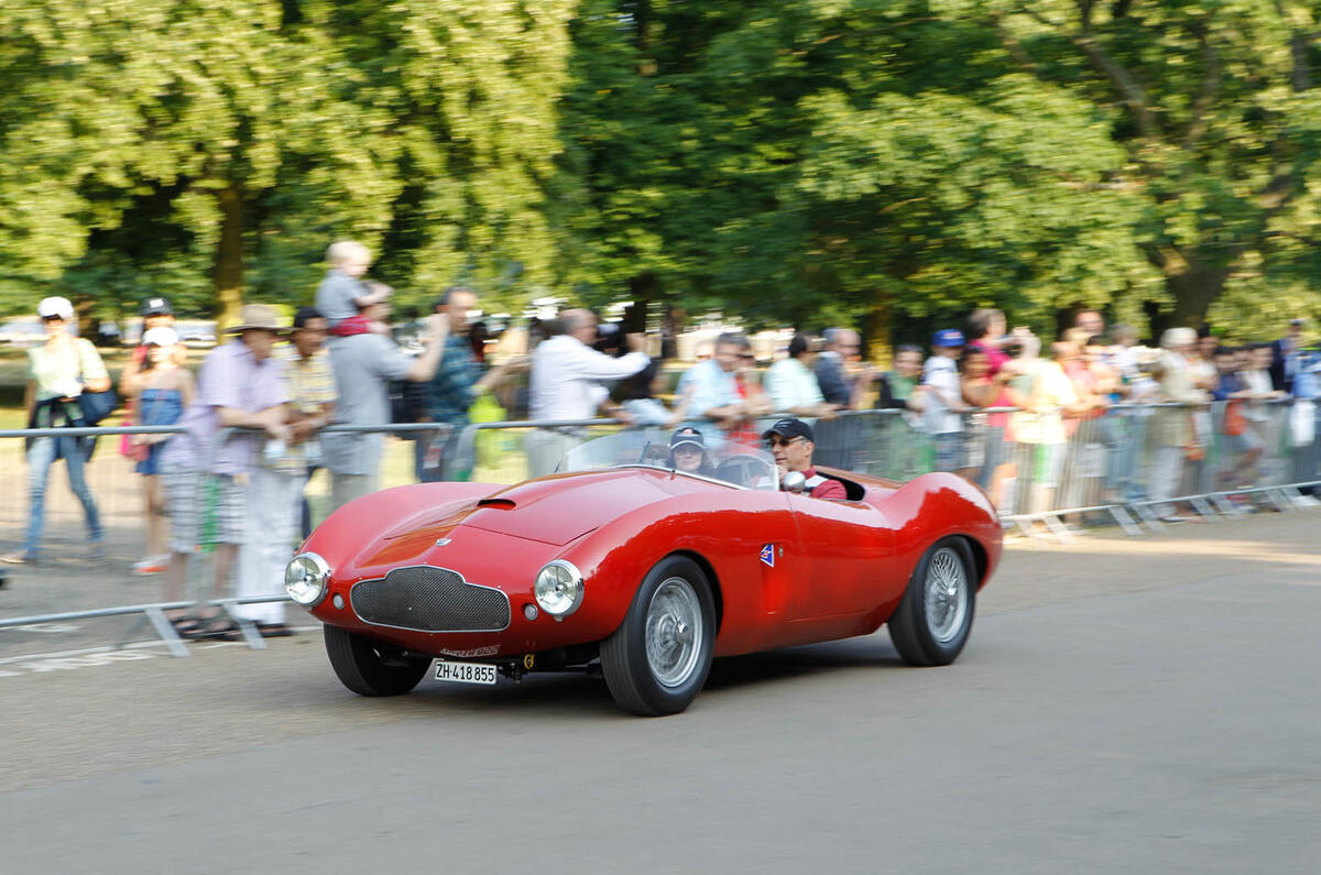 no title Aston Martin celebrates its centenary with display of 101 iconic models