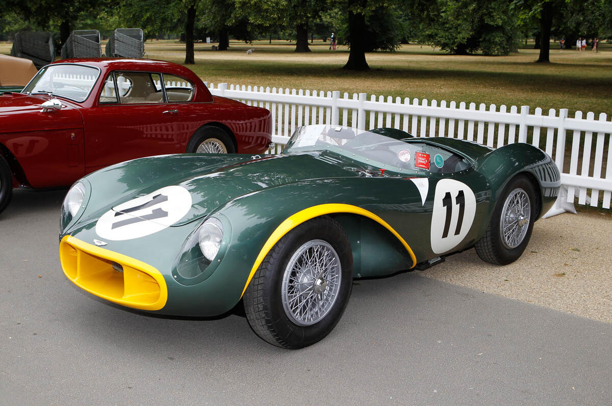 no title Aston Martin celebrates its centenary with display of 101 iconic models