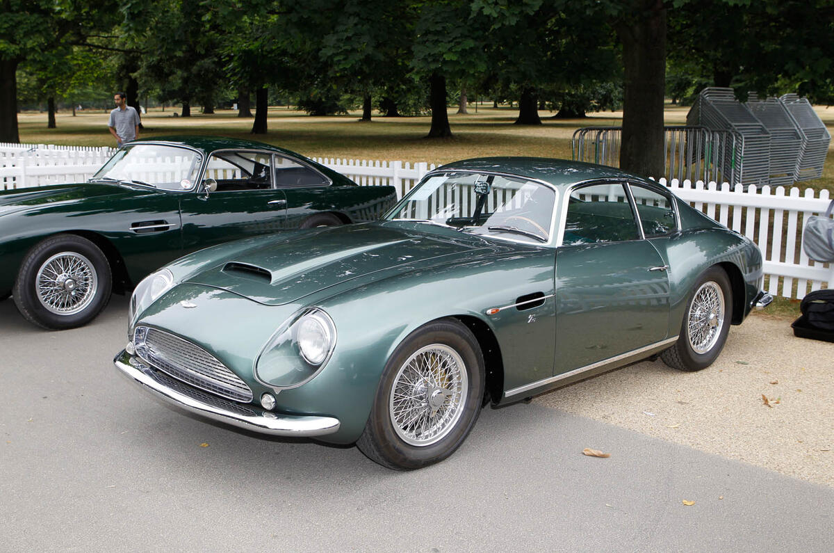 no title Aston Martin celebrates its centenary with display of 101 iconic models