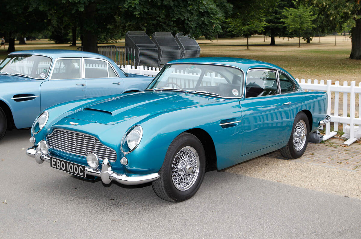 no title Aston Martin celebrates its centenary with display of 101 iconic models