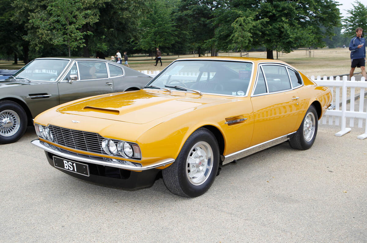 no title Aston Martin celebrates its centenary with display of 101 iconic models