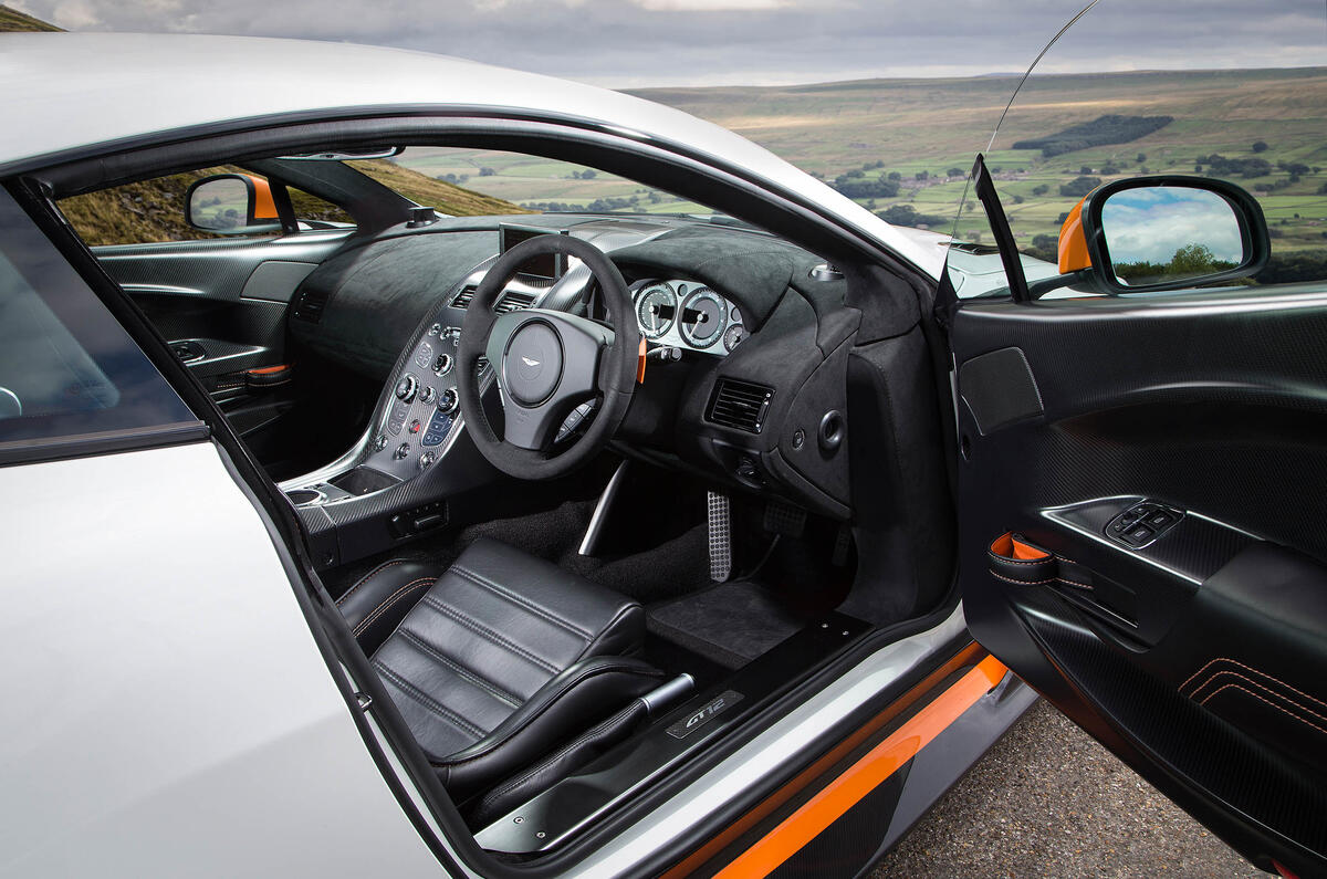 Aston Martin Vantage GT12 interior