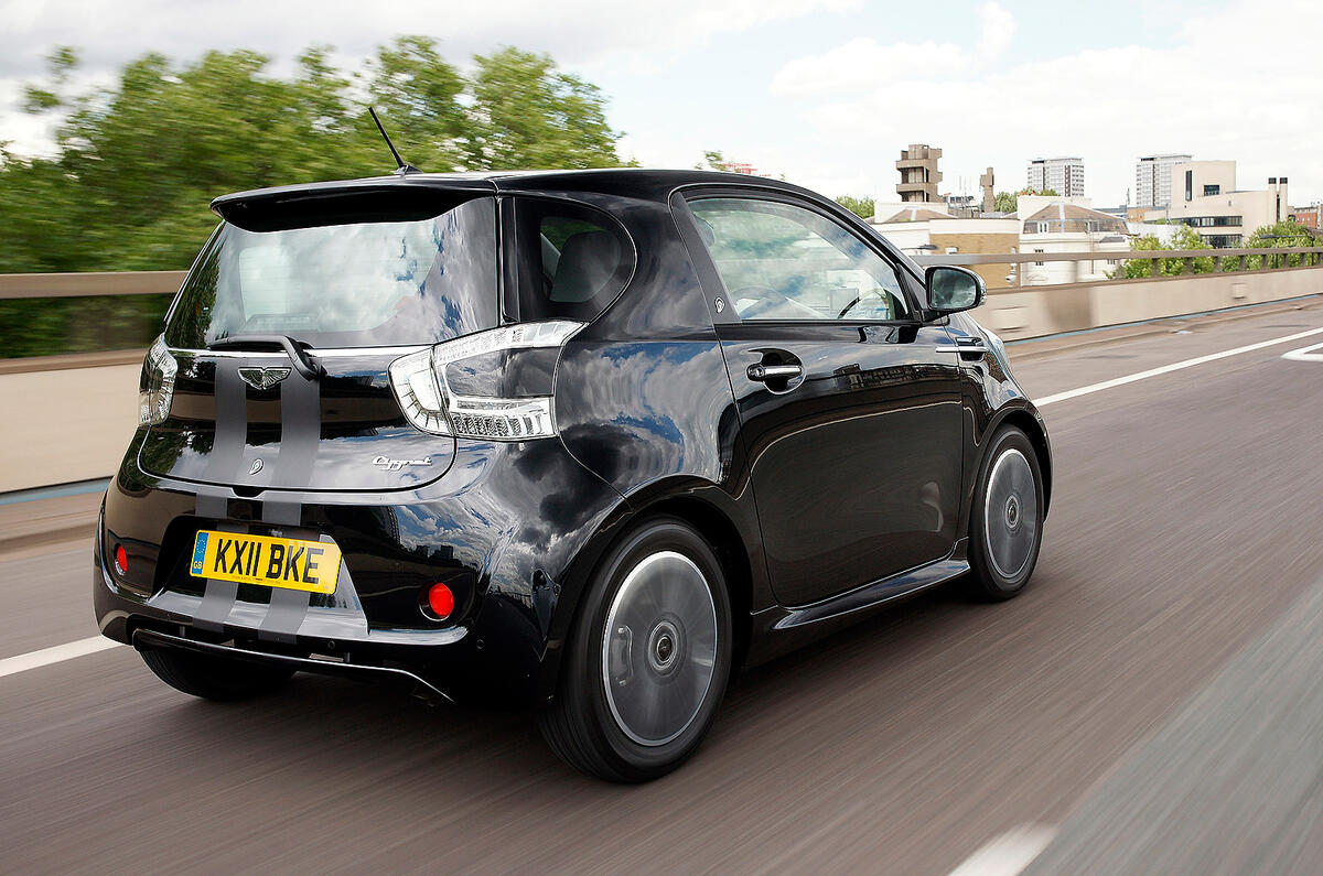 3 star Aston Martin Cygnet