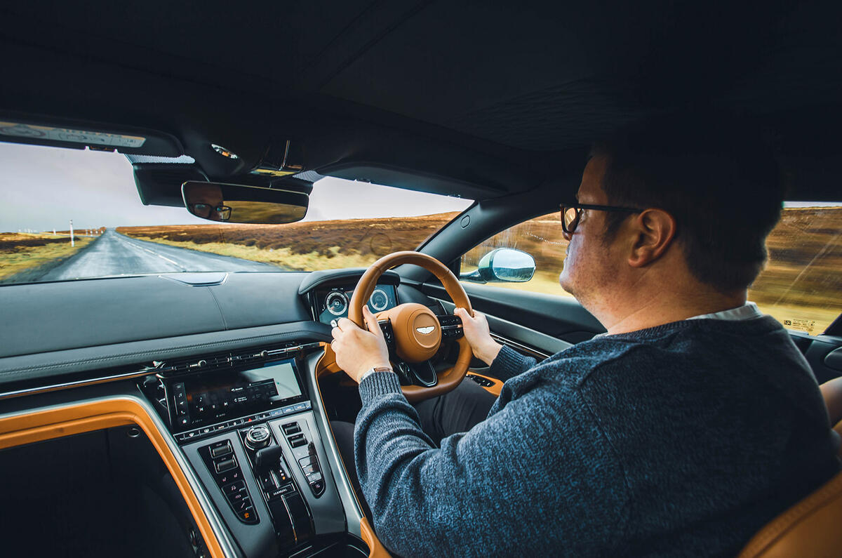 aston martin db12 review 2023 04 driving