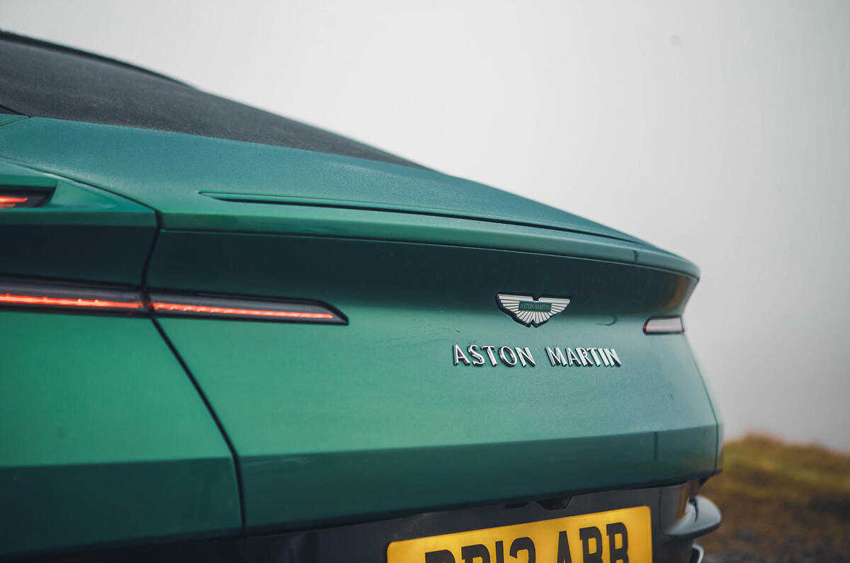 aston martin db12 review 2023 10 badge