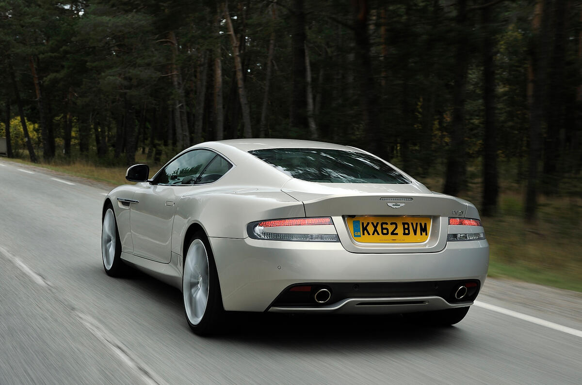 Aston Martin DB9 rear