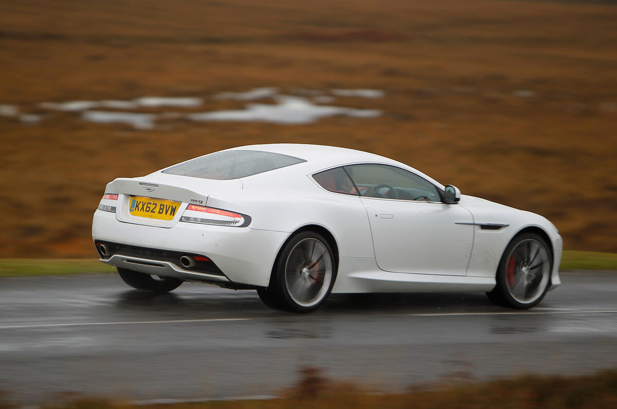 Aston Martin DB9 rear quarter