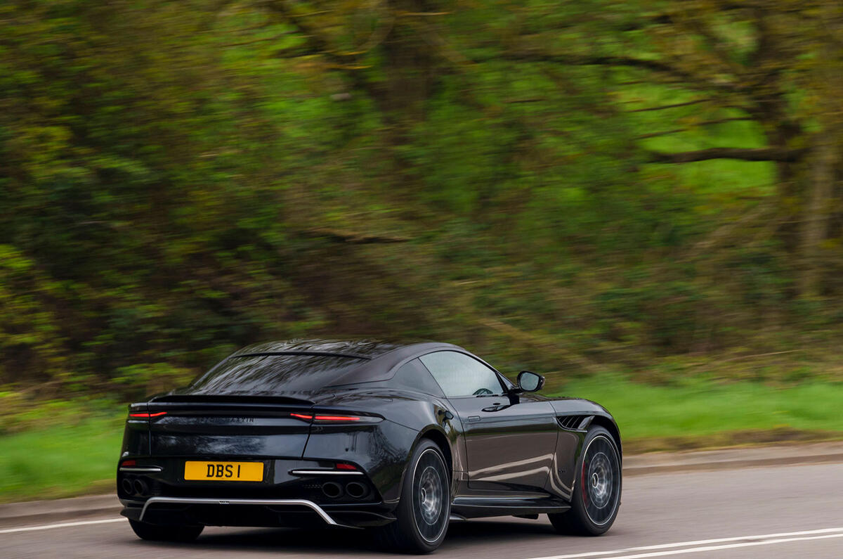 aston martin dbs 770 review 2023 06 rear cornering