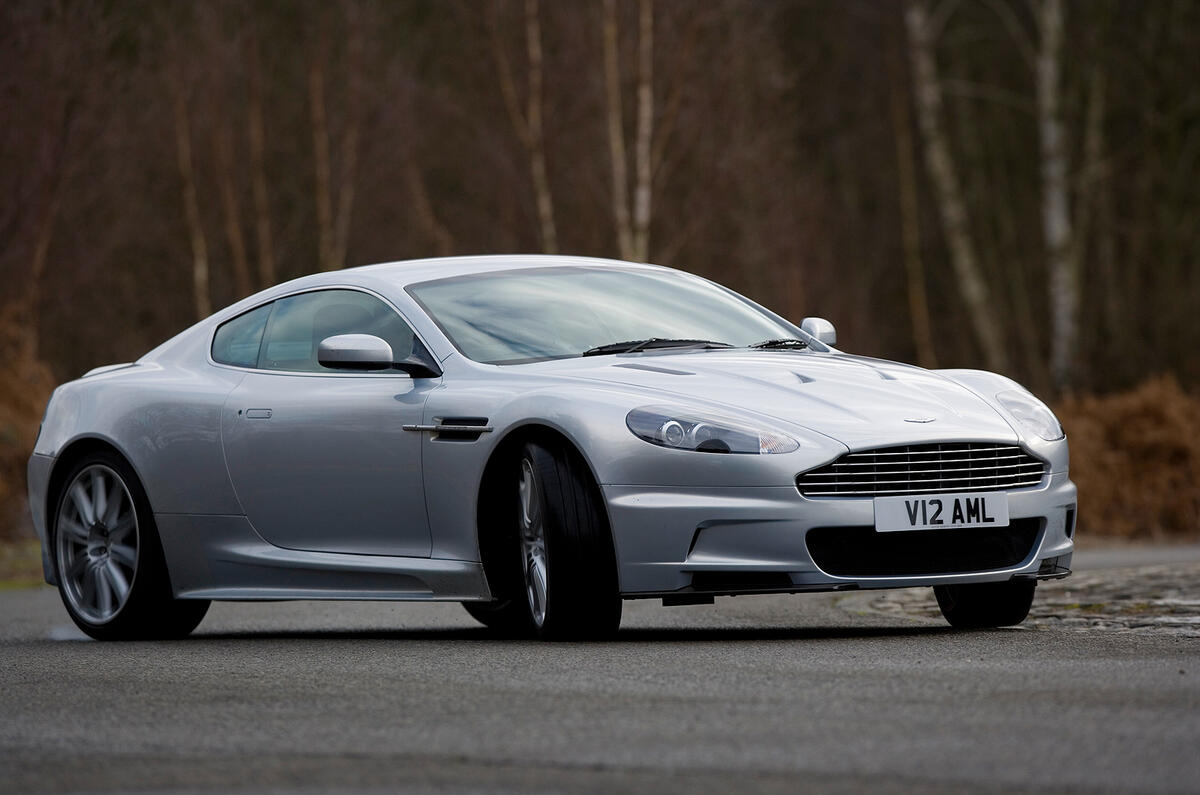 The DBS makes for a formidably able long-distance tourer Aston Martin DBS drifting