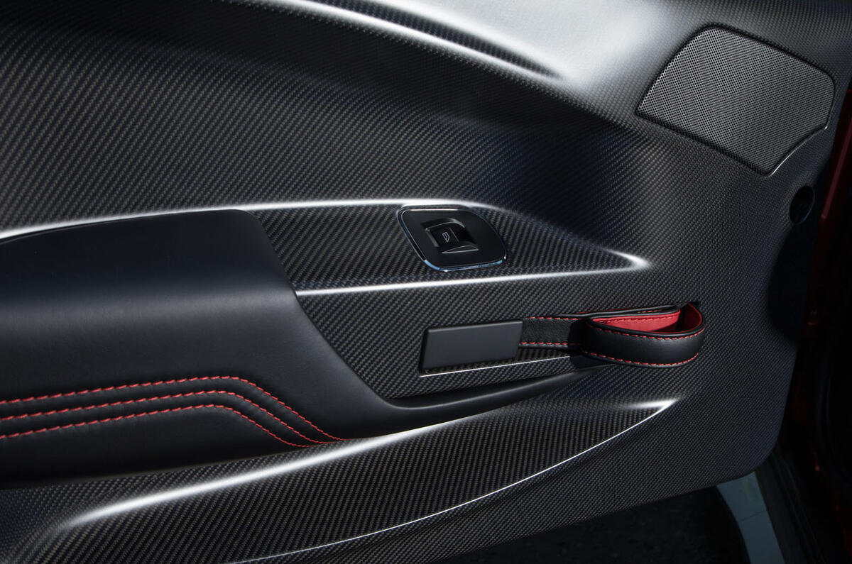 Aston Martin Vantage GT8 doorcard