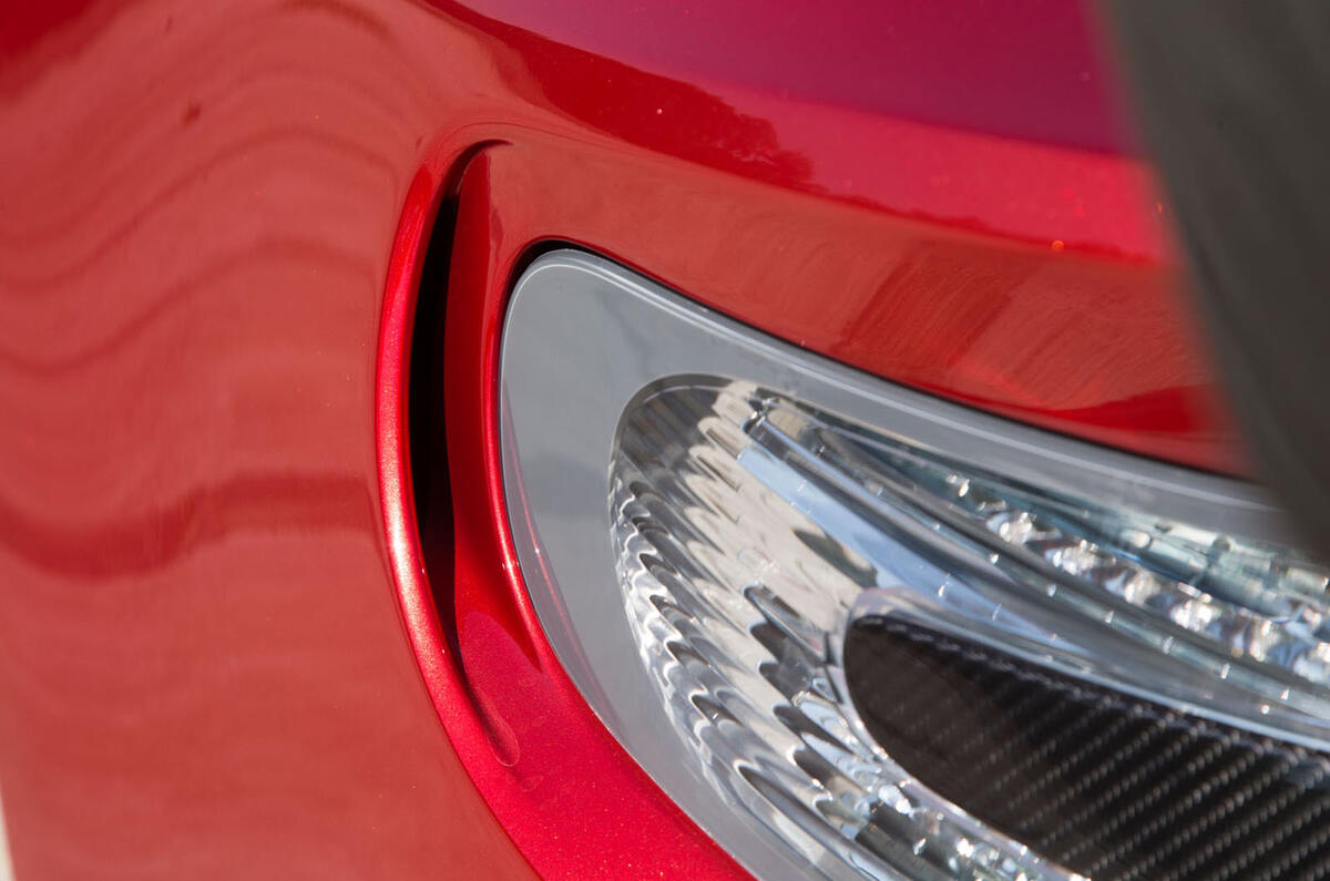 Aston Martin Vantage GT8 rear light detail