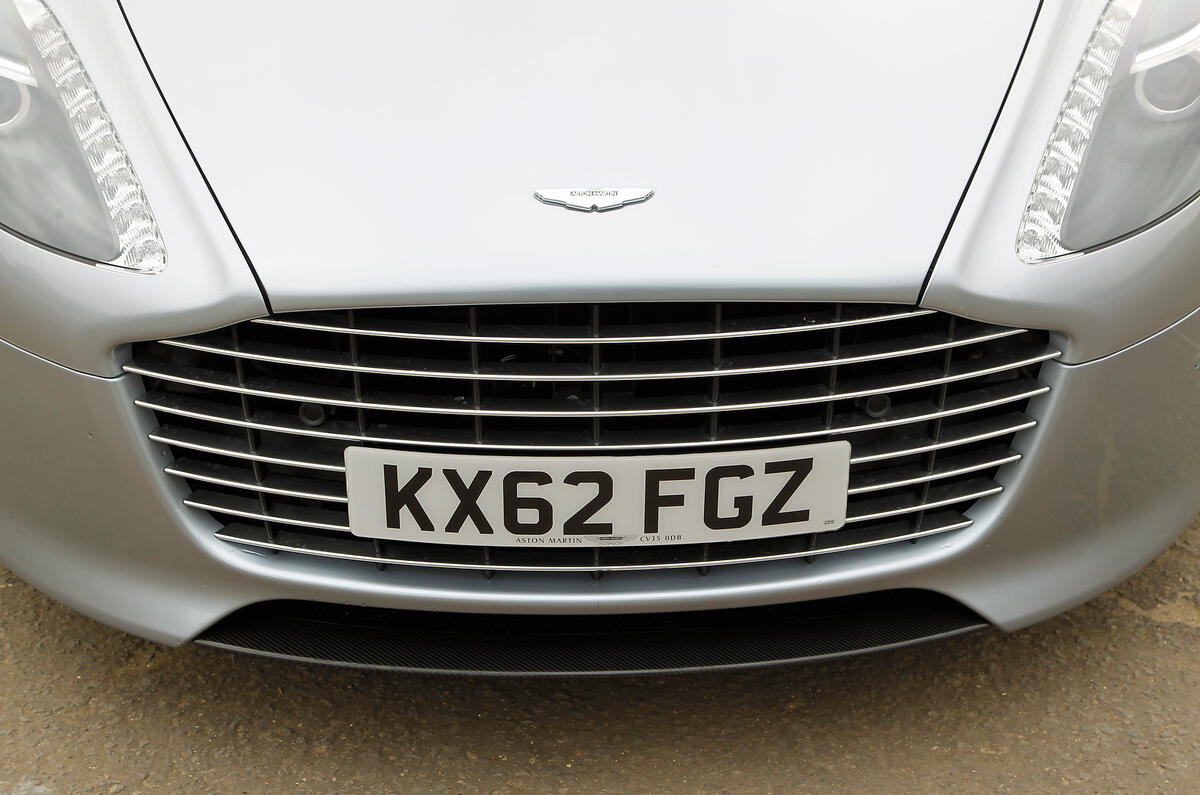 Aston Martin Rapide grille