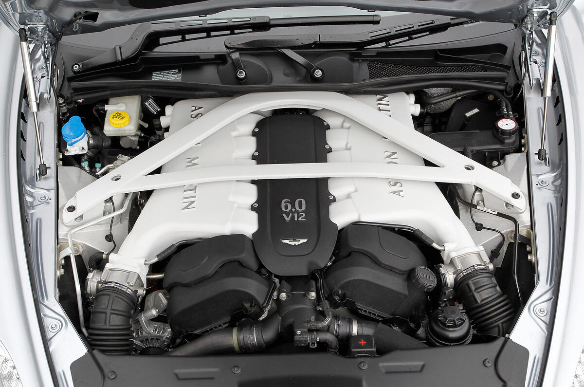 552bhp V12 Aston Martin Rapide engine