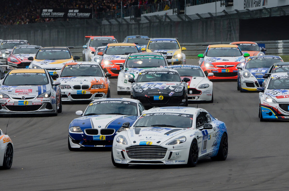 Hydrogen powered Aston Martin Rapide S finished the race