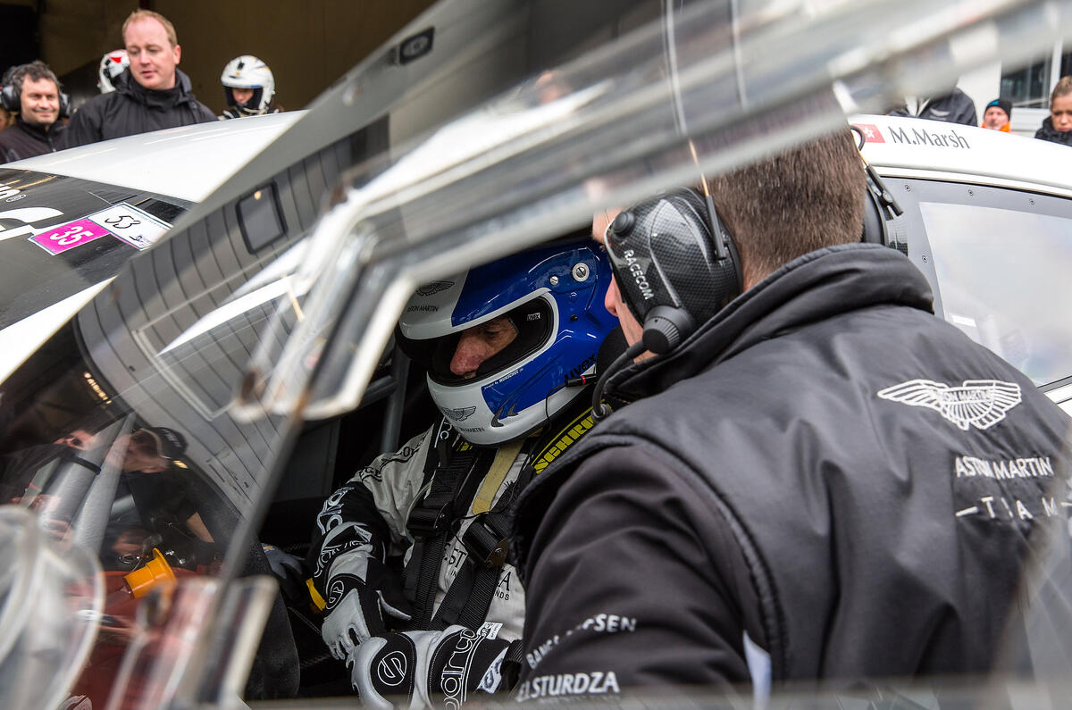 no title Hydrogen powered Aston Martin Rapide S finished the race