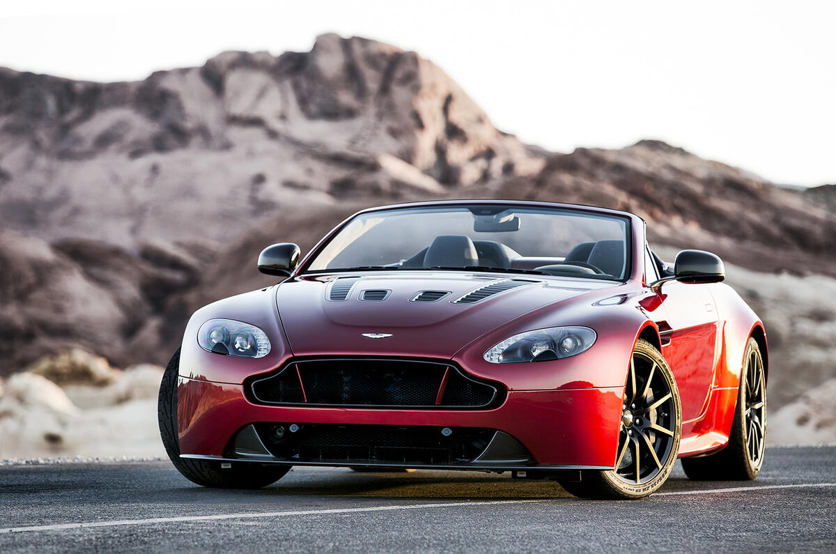 no title Aston Martin V12 Vantage S Roadster revealed