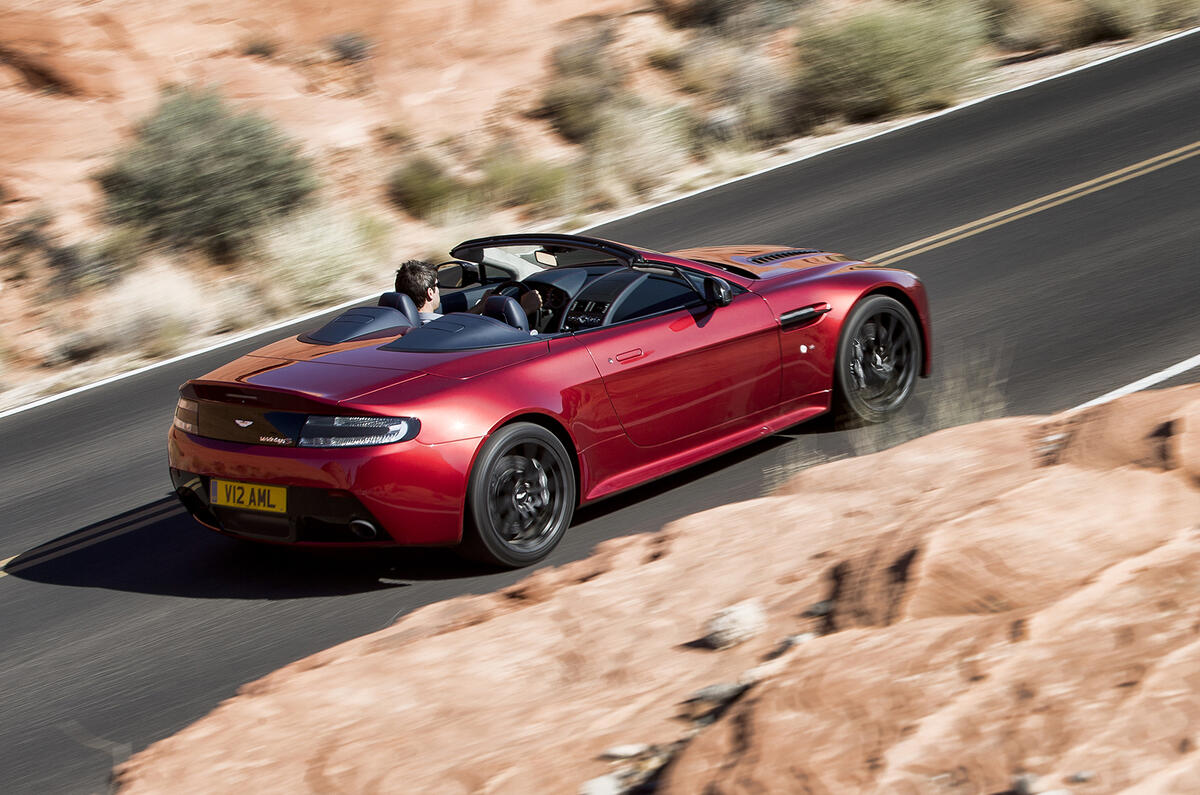 no title Aston Martin V12 Vantage S Roadster revealed