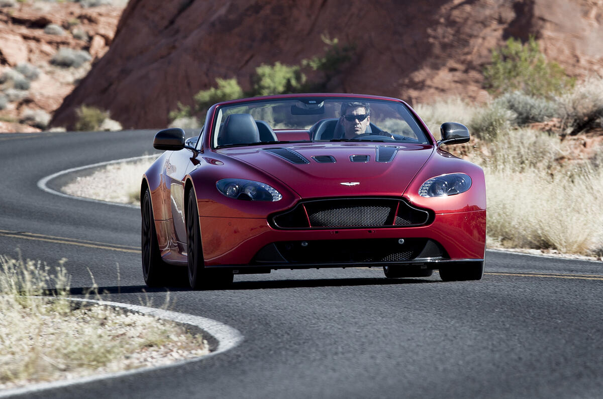 no title Aston Martin V12 Vantage S Roadster revealed