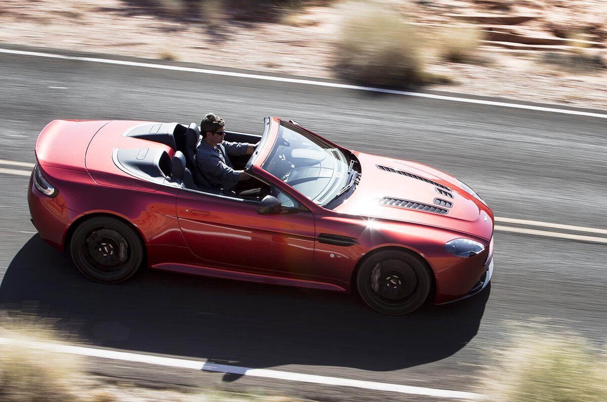 no title Aston Martin V12 Vantage S Roadster revealed