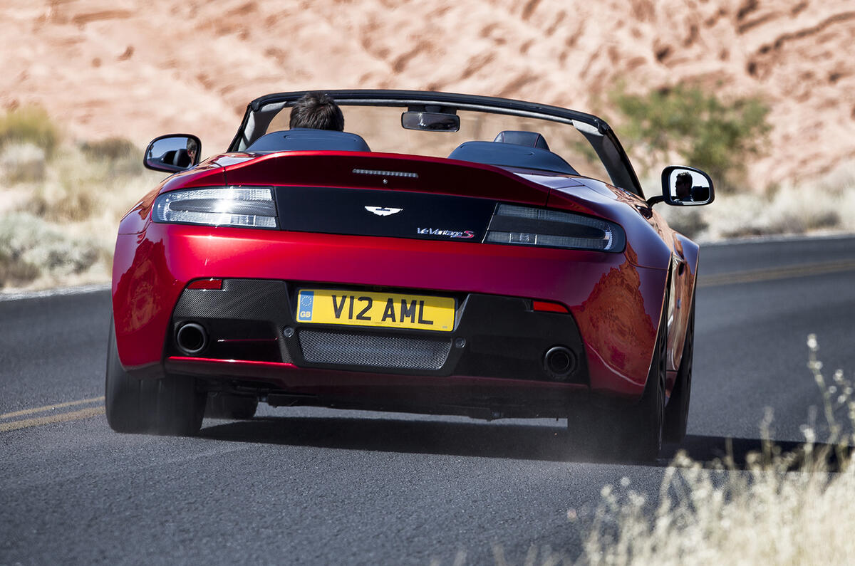 no title Aston Martin V12 Vantage S Roadster revealed